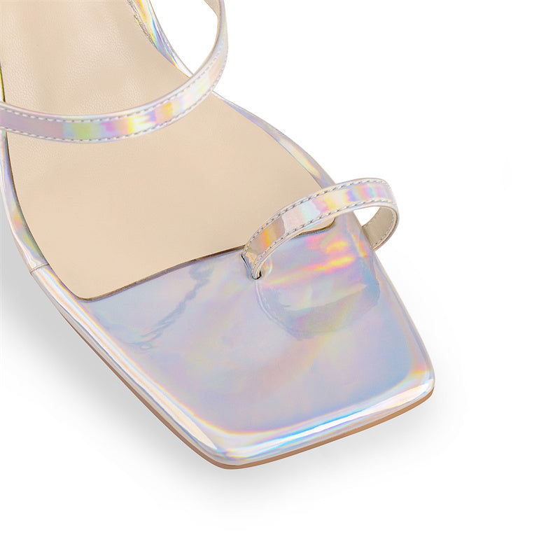 Tyra Living Square Toe Sandals – The Drag Queen Store