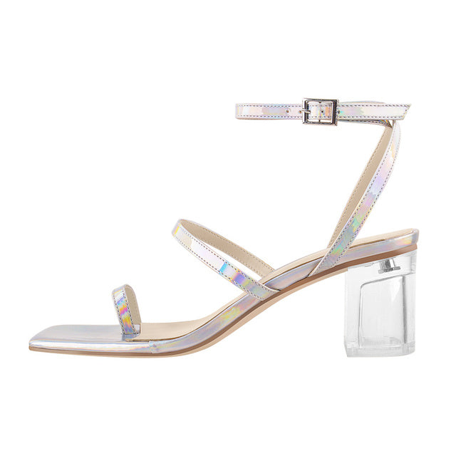 Tyra Living Square Toe Sandals – The Drag Queen Store