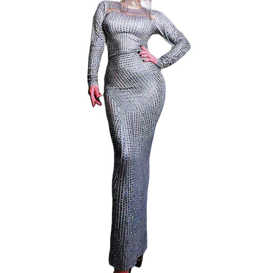 Hedy Discussion Studded Diamonds Dress