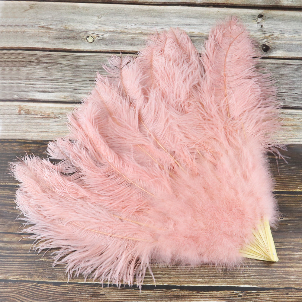 Fluffy AF Ostrich Feather Fan
