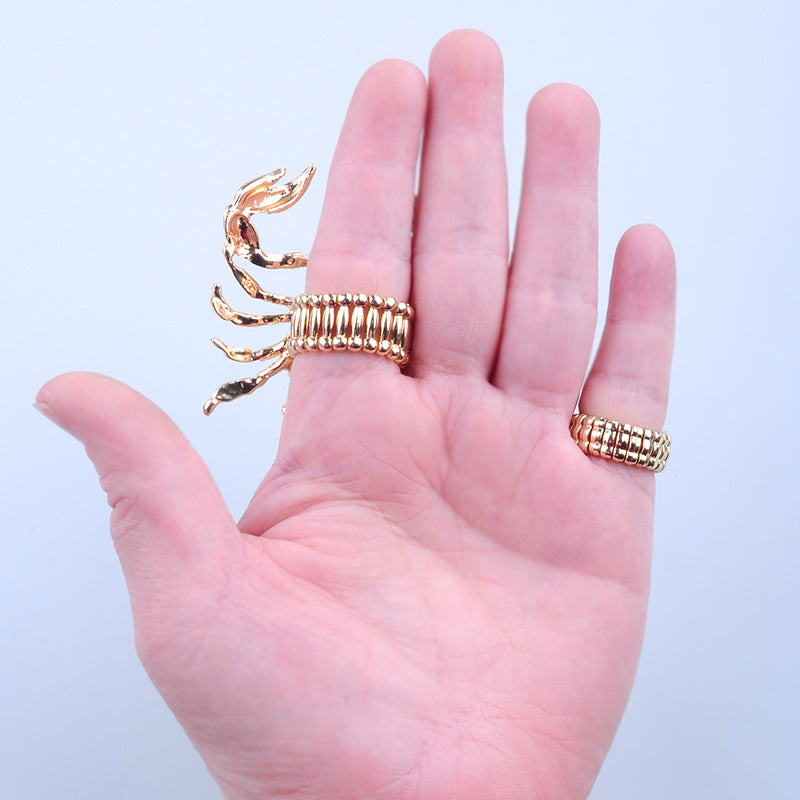 Hater Protection Scorpion Ring