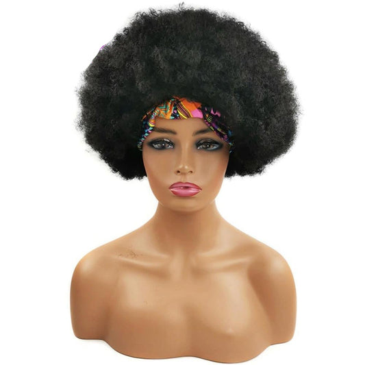 Hella Billy Afro Headband Wig