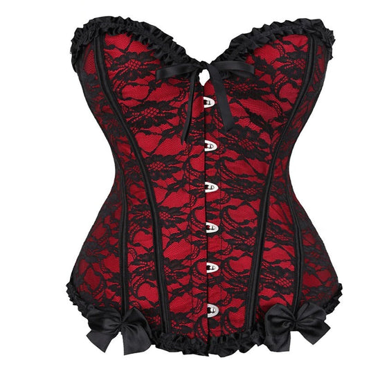 Queen Martha Floral Corselet Bustier