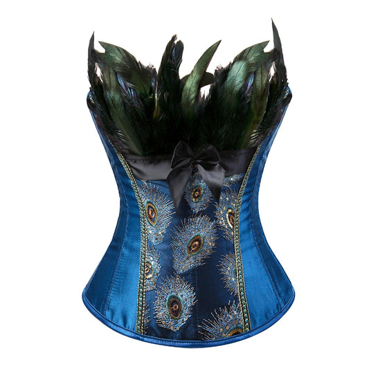 Serena ChaCha Peacock Corset